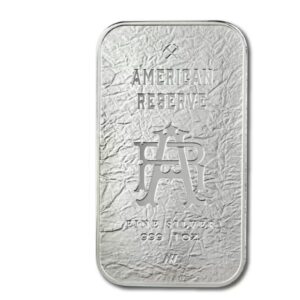 Asahi Refining, American Reserve Columbia Goddess 1 oz Silver Bar