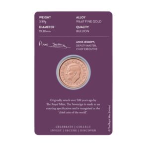 Royal Mint, 2022 Memorial Half Sovereign in Blisterpack