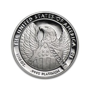 US Mint, 2007-W 1/10 oz Proof American Platinum Eagle in Capsule