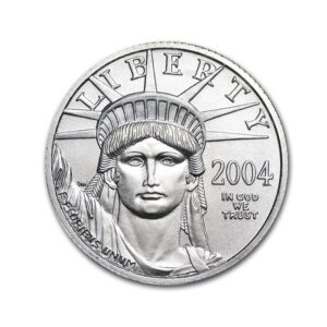 US Mint, 2004 1/4 oz American Platinum Eagle BU