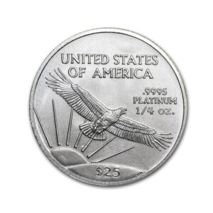 US Mint, 2004 1/4 oz American Platinum Eagle BU