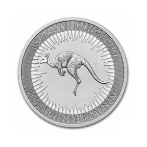 Perth Mint, 2022 Australia 1 oz Platinum Kangaroo BU