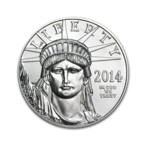 US Mint, 2014 American Eagle 1 oz Platinum Coin BU