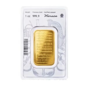 Austrian Mint, Mozart 1 oz Gold Bar in Assay