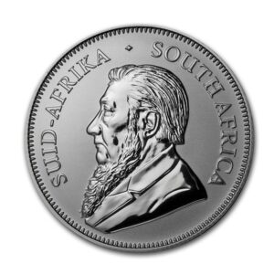 South Africa Mint, 2017 South Africa 1 oz Silver Krugerrand Premium BU