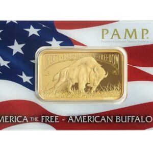 Pamp Suisse, American The Free - American Buffalo 1 oz Gold Bar in Assay (Coming Soon)