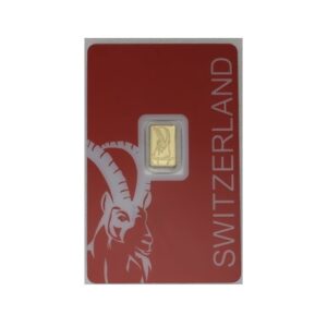 Gold Bar 1g PAMP “Switzerland – Capricorn”