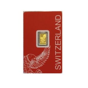 Gold Bar 1g PAMP “Switzerland – Eagle”