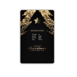 Today Ltd, Christmas Star Gold 1 Gram Bar in Assay