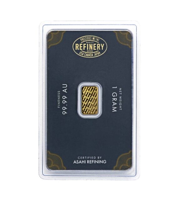 Asahi Refining, 1 Gram Gold Bar in Assay - Image 2