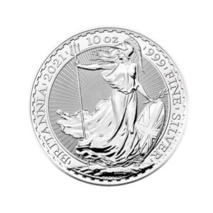 Royal Mint, 2021 Britannia 10 oz Silver Coin