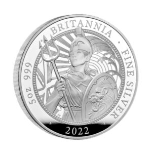 Royal Mint, 2022 Britannia 5 oz Silver Proof Coin