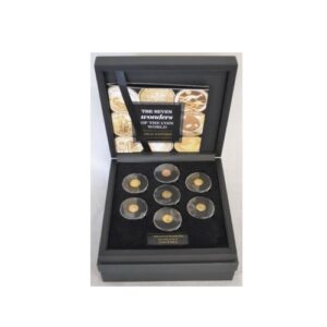 Hattons of London 2018 The Seven Wonders Of The World 7 gold coin set