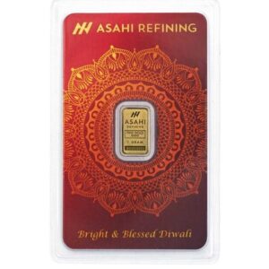 Asahi Refining, Diwali 1 Gram Gold Bar (Coming Soon)