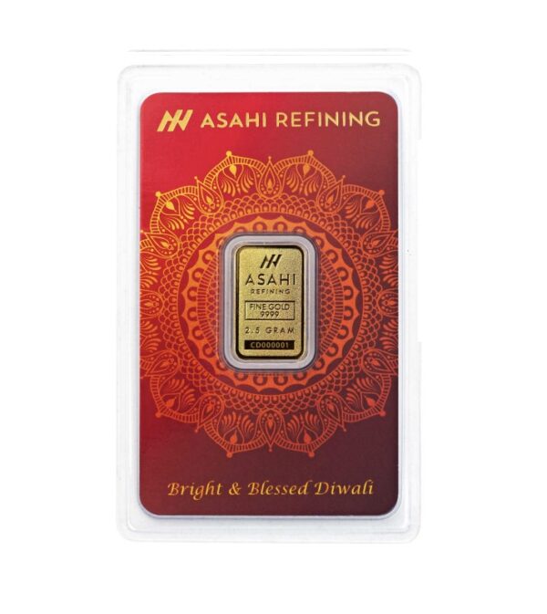 Asahi Refining, Diwali 2.5 Gram Gold Bar