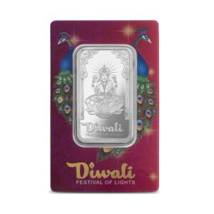 Pamp Suisse, 2024 Diwali 1 oz Silver Bar in Assay (ETA late Nov/early Dec)