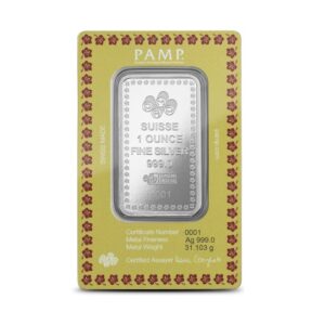 Pamp Suisse, 2024 Diwali 1 oz Silver Bar in Assay (ETA late Nov/early Dec)