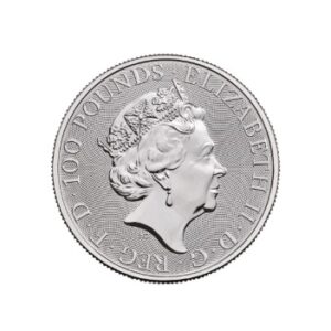 Royal Mint, 2022 The Queen's Beast Completer 1 oz Platinum Coin