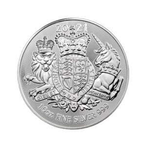 Royal Mint, 2021 Royal Arms 10 oz Silver Coin