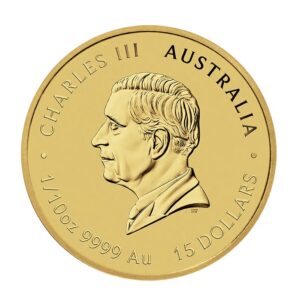 Perth Mint, 2025 1/10oz Australia Lunar Series III - Year of The Snake .9999 Gold BU Coin (ETA mid Oct)