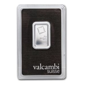 Valcambi Suisse, 10 Gram Platinum Bar (ETA end Sep)