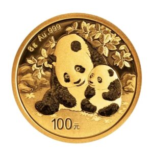 Chinese Mint, 2024 Panda 8 Gram Gold Coin