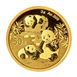 Chinese Mint, 2025 Panda 3 Gram Gold Coin (ETA early Dec)