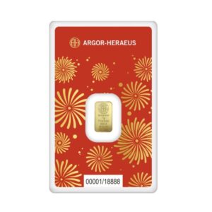 Argor-Heraeus, 2025 Lunar Snake 1 Gram Gold Bar (ETA Dec)