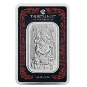 Royal Mint, Odin 1 oz Silver Minted Bullion Bar in Assay & Box (ETA Dec)