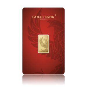 Gold Bank, 5 Gram Phoenix Edition Gold Bar in Assay (Oversea stock, coming in 2025)