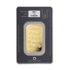 Rand Refinery 1 oz Gold Bar in Assay (Oversea stock, coming in 2025)