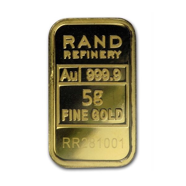 Rand Refinery, 5 gram Gold Bar - Rand Elephant Mirage (In Assay) - Image 4