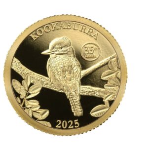 Fiji Kookaburra 1/2 Gram Gold Coin (Oversea stock, coming in 2025)