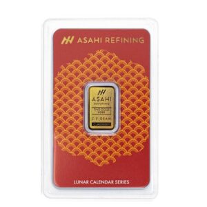 Asahi Refining, 2025 Year of the Snake 2.5 Gram Gold Bar in Assay (ETA end Dec)