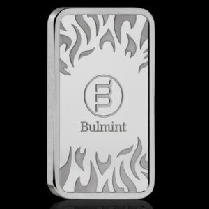 Bulmint Phoenix 1 oz Silver Bar in capsule