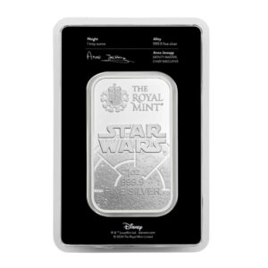 Royal Mint, Star War Dark Side 1 oz Silver Bar in Assay (ETA end of Dec)