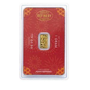 Asahi Refining, 2025 Year of the Snake 1 Gram Gold Bar in Assay (ETA end Dec)