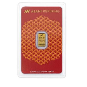 Asahi Refining, 2025 Year of the Snake 1 Gram Gold Bar in Assay (ETA end Dec)