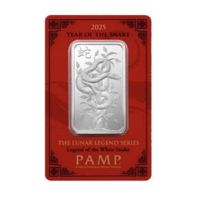 Pamp Suisse, 2025 Lunar Legend Series - Legend of The White Snake 1 oz Silver Bar