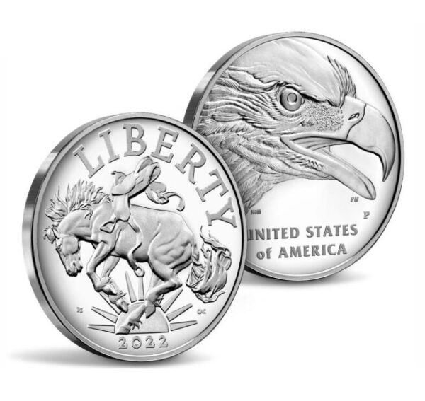 US Mint, American Liberty 2022 Silver Medal