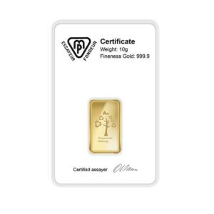 Metalor 5 Gram Gold Bar in Assay