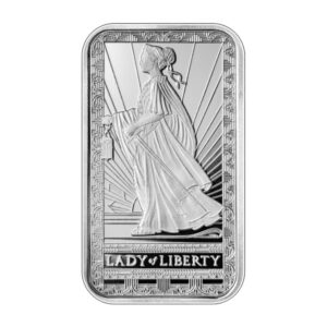 Pamp Suisse, Lady of Liberty 1 oz Silver Minted Bar