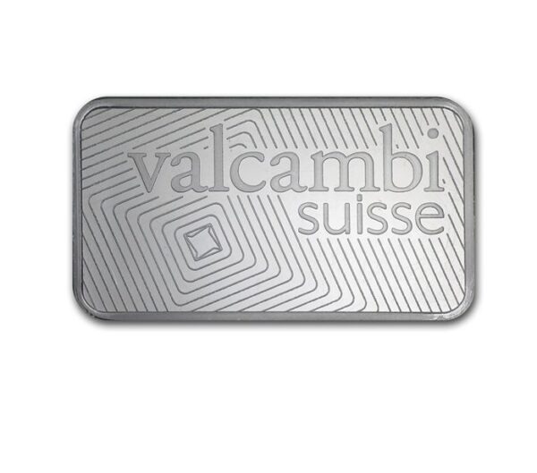 Valcambi Suisse, 100 Gram Silver Bar in Assay - Image 4