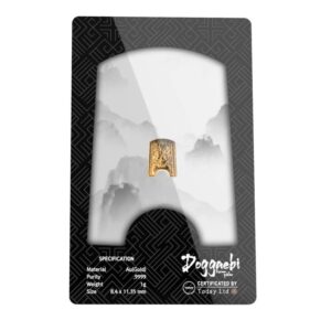 KOMSCO, 2024 Doggaebi 1 Gram Pure Gold Bar in Assay Card