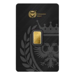 Germania Mint Gold Minted Bar 1 g