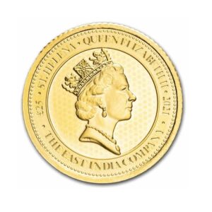 1/4 oz Gold St. Helena Sceptre Guinea .9999 Fine £25 Coin (Random Date)