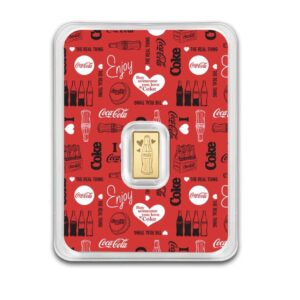 1/2 gram Gold Bar in TEP – Coca-Cola® Valentine's Day (ETA end of Feb/early Mar)