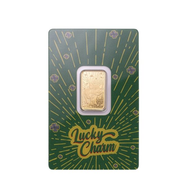 Pamp Suisse, Lucky Charm 5 Gram Gold Bar (ETA March)