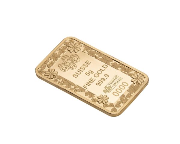 Pamp Suisse, Lucky Charm 5 Gram Gold Bar (ETA March) - Image 4