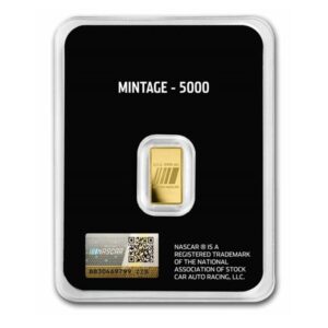 1/2 gram Gold Bar - NASCAR Racing (Coming Soon)